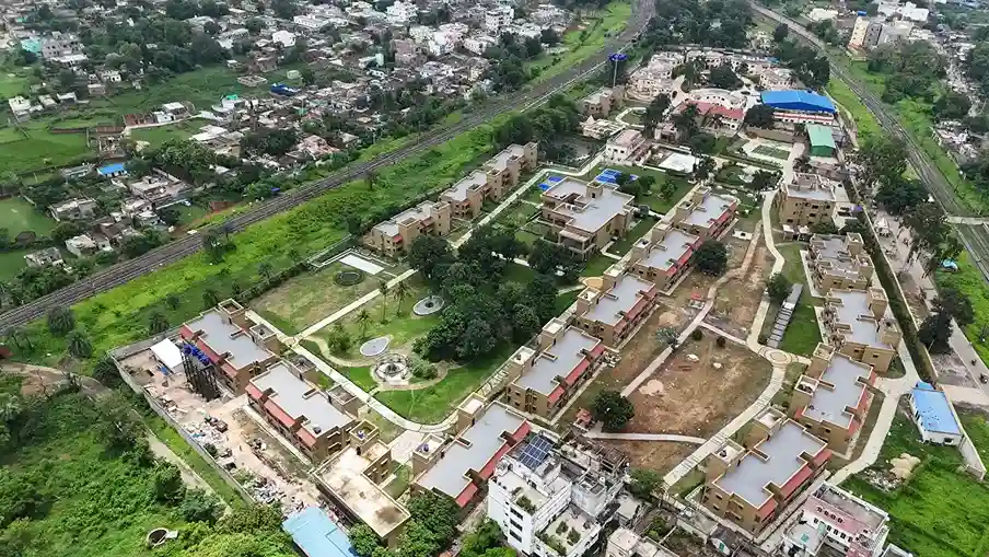 Arogya Bhawan — Bird's Eye View