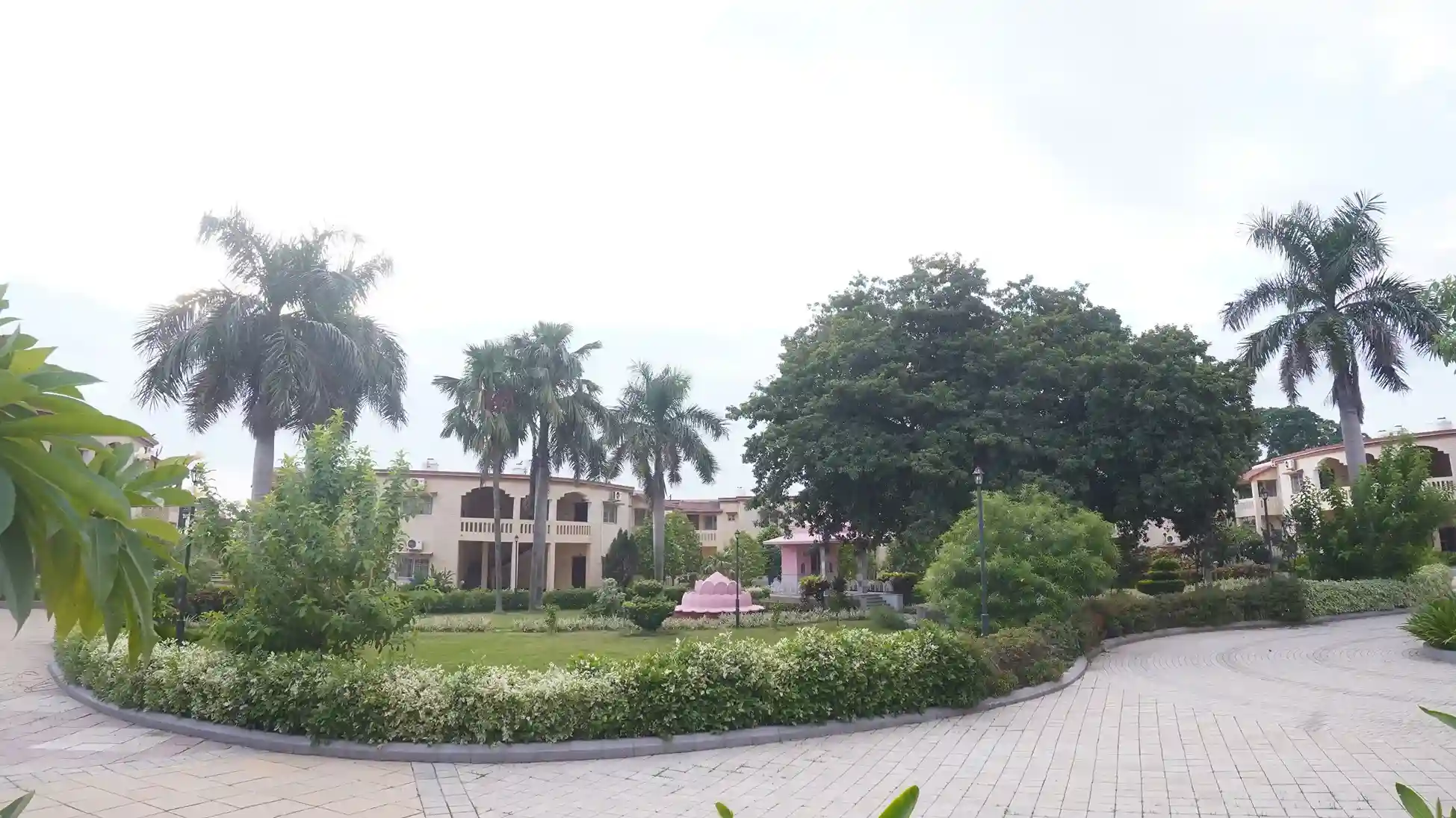 Campus Driveway & Landscaped Gardens