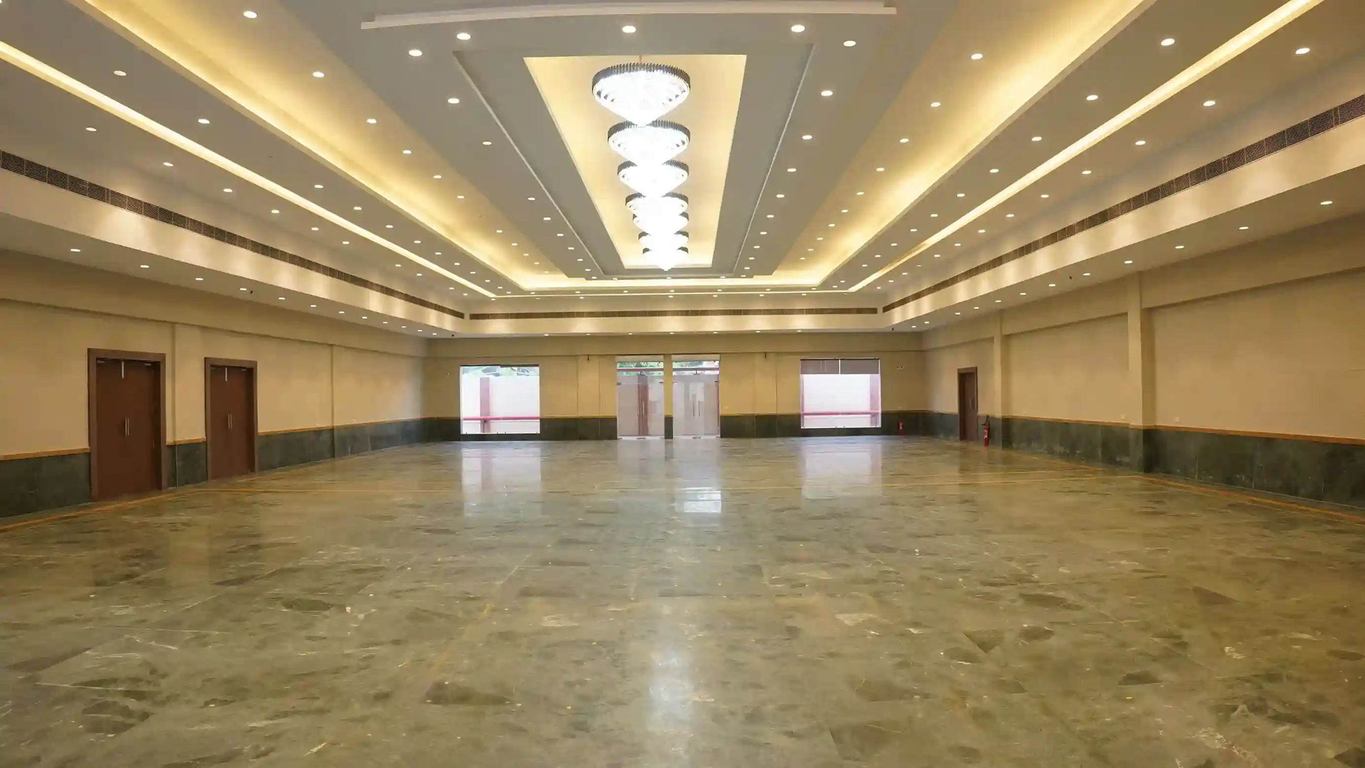 Grand Meditation Hall — Interior